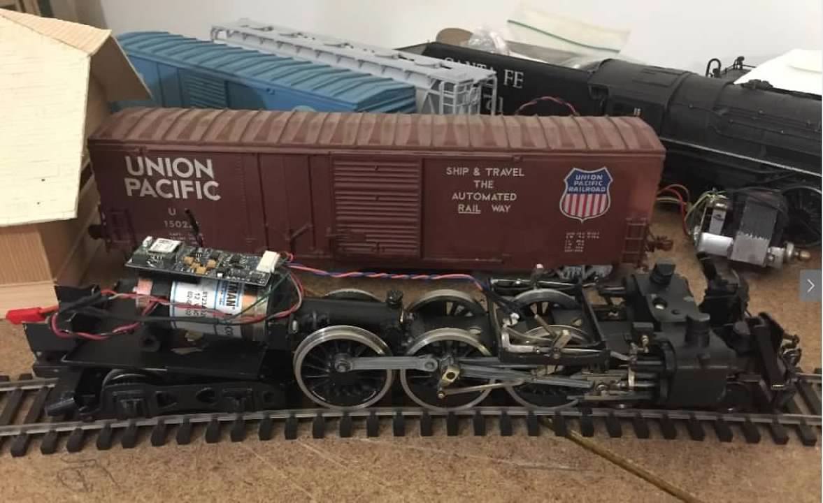 Battery Power Model Train Journal