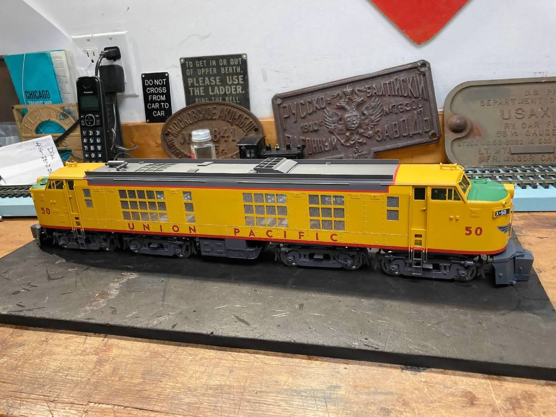 Union Pacific #50 Turbine - Model Train Journal