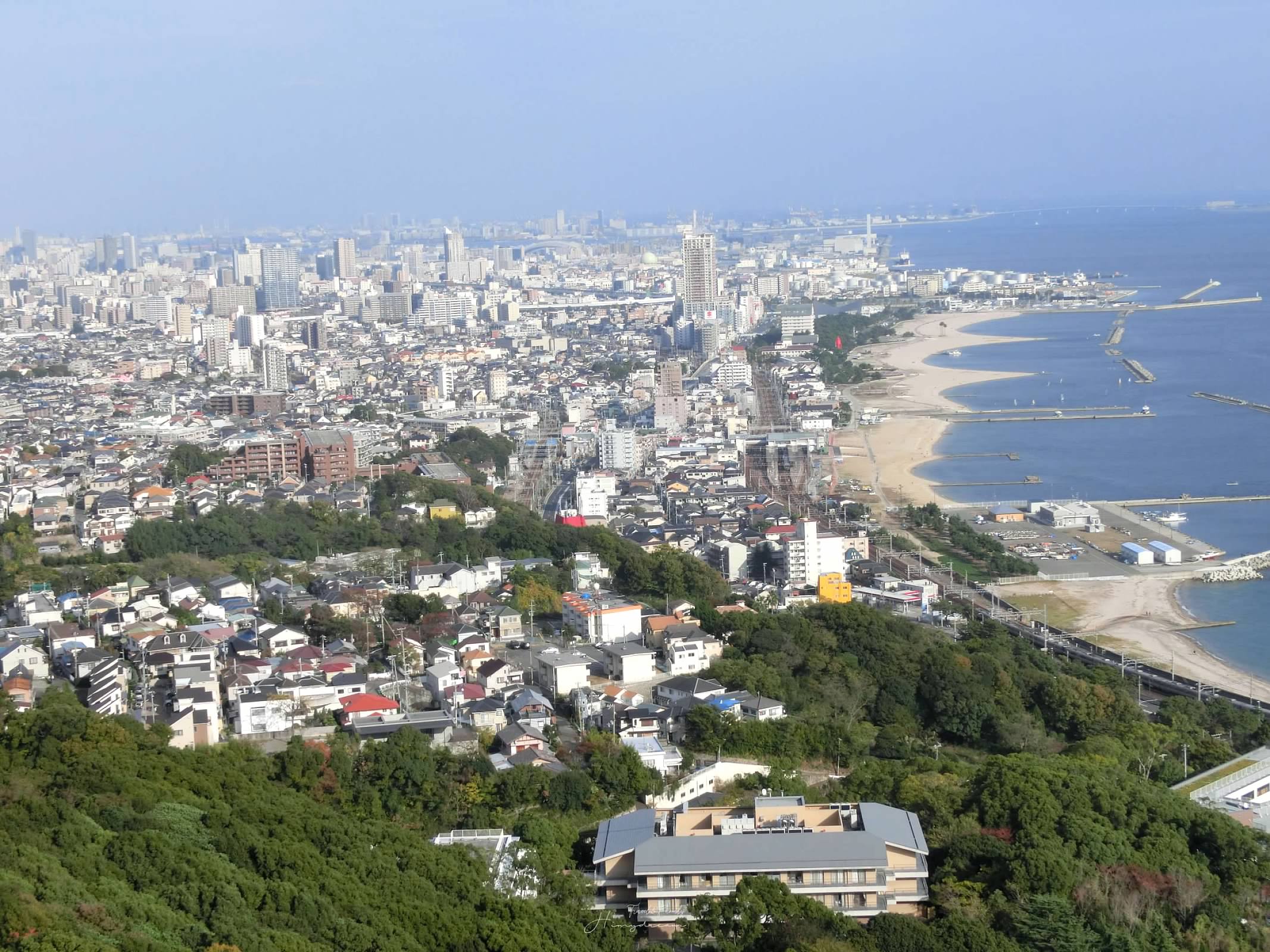 須磨浦公園-神戶纜車-滑道車-觀光電梯-明石海峽大橋-山陽電車神戶坐纜車親子景點推薦