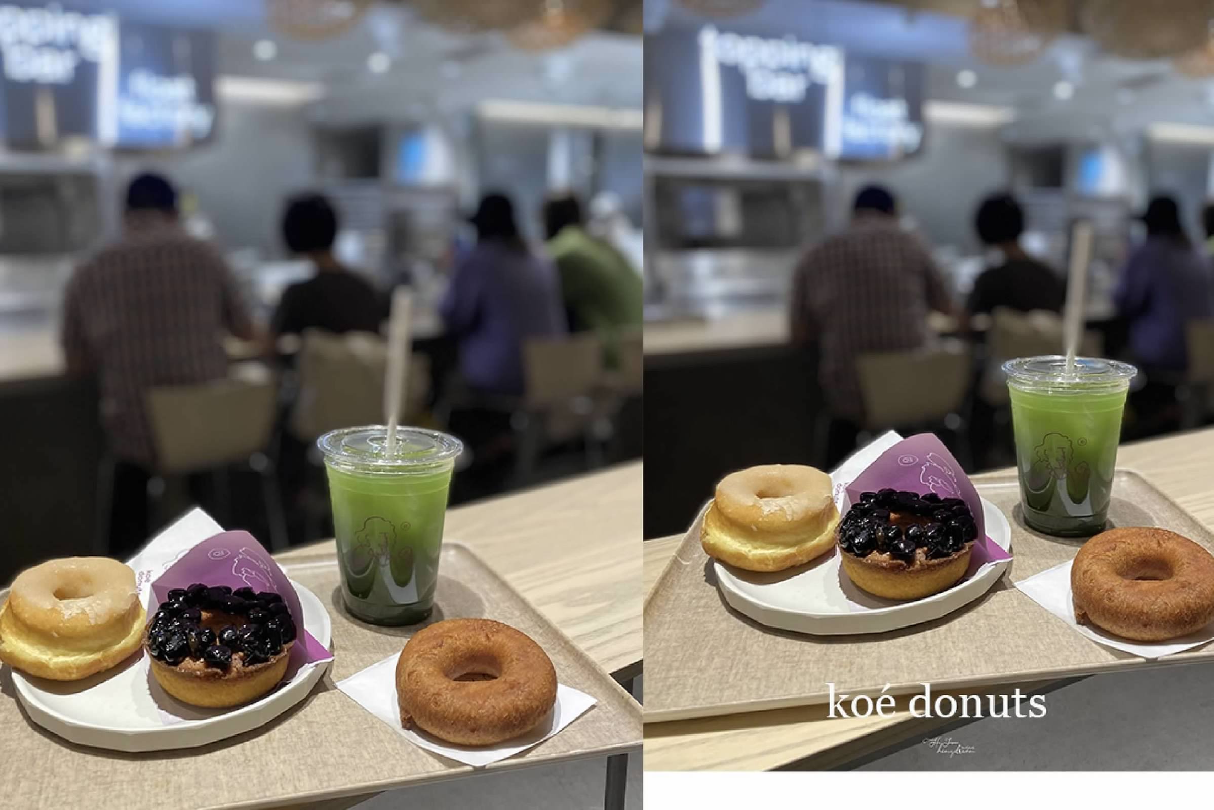 koé donuts- 河源町下午茶- 京都必吃甜點-donuts- 時尚設計感下午茶店-抹茶拿鐵-糖霜甜甜圈-京都咖啡店推薦-京都咖啡-京都抹茶店-京都甜點