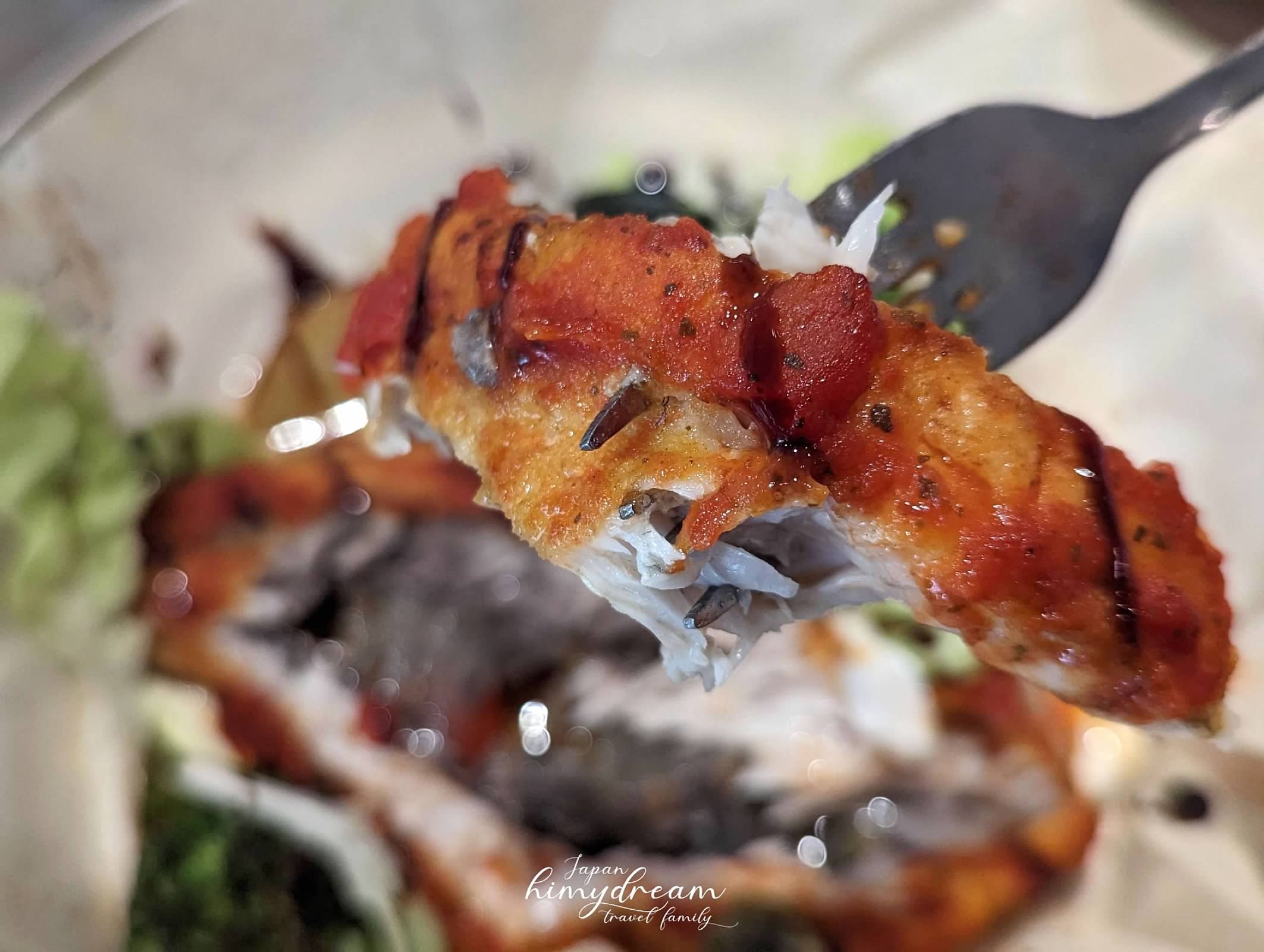 魚肉吸附湯汁