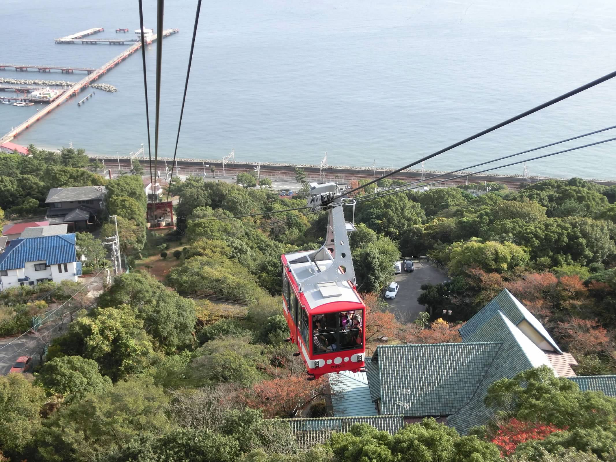 須磨浦公園-神戶纜車-滑道車-觀光電梯-明石海峽大橋-山陽電車神戶坐纜車親子景點推薦