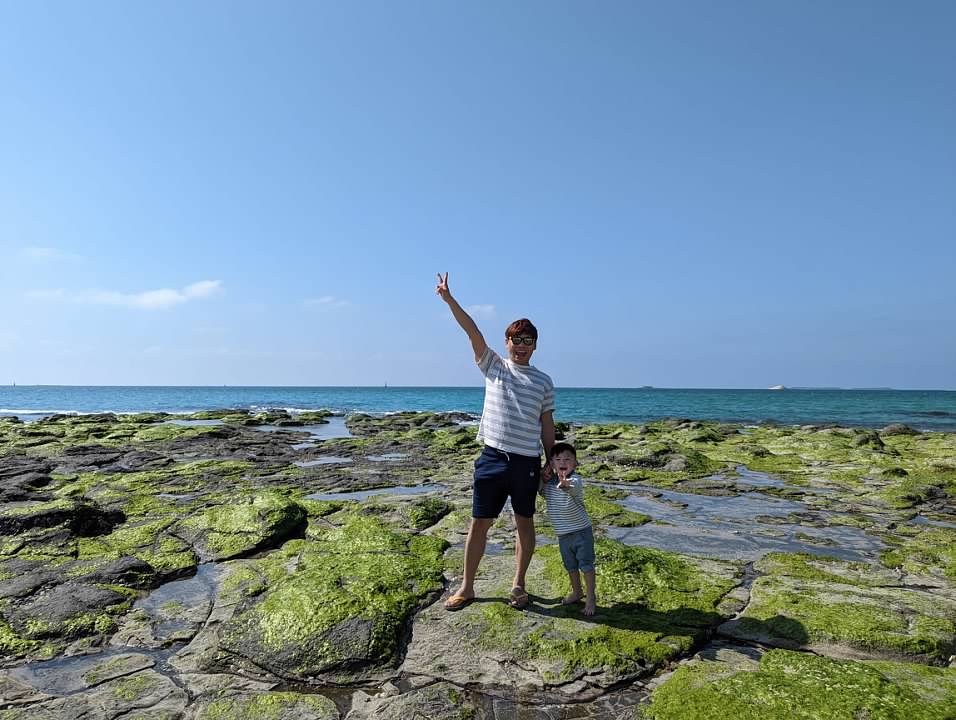 “澎湖海盜船-後寮遊客中心-海賊王船隻出沒白沙沙灘