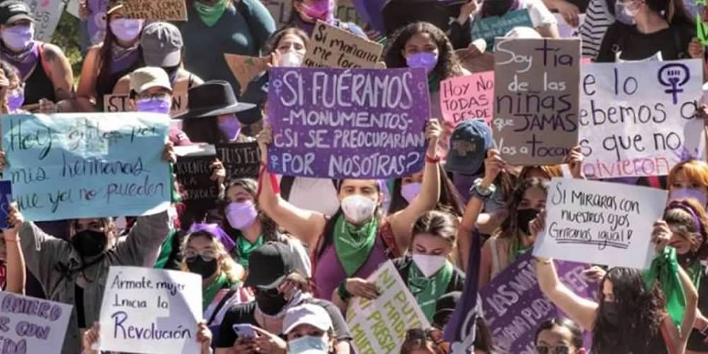 8M: Miles de mujeres marchan contra la violencia en México y todo el ...