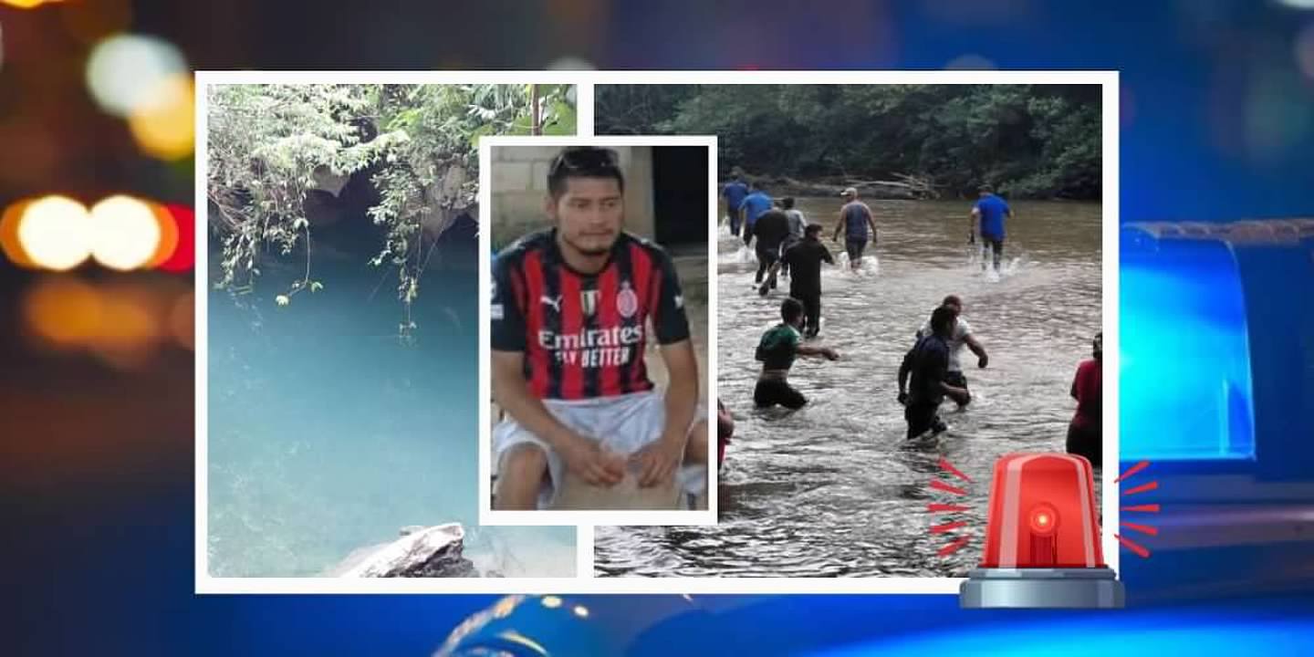 Erasto Crisanto Valdéz, de 31 años, desapareció mientras pescaba en un cenote ubicado en los límites de Uxpanapa, Veracruz, y Santa María Chimalapa, Oaxaca. Este lunes se espera la llegada de buzos de la Marina para intensificar las labores de rescate.