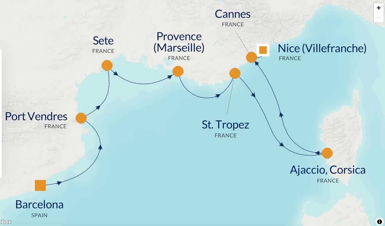 Just back! Our AZA-tastic 7 day France Intensive cruise aboard the ...