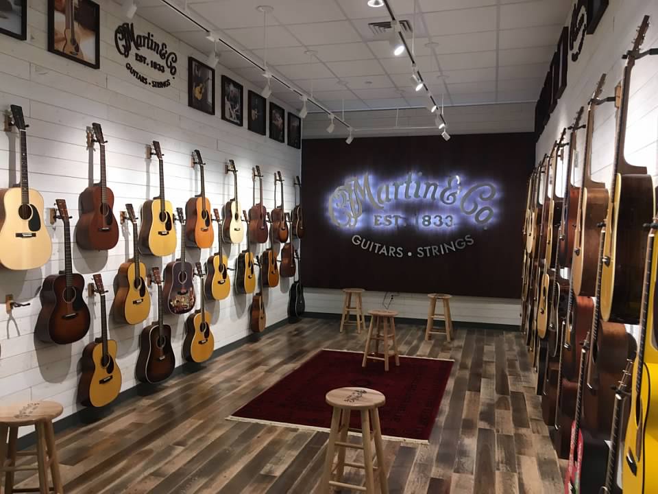 Is Music Zoo in Farmingdale, NY open? (Show room) The Acoustic Guitar