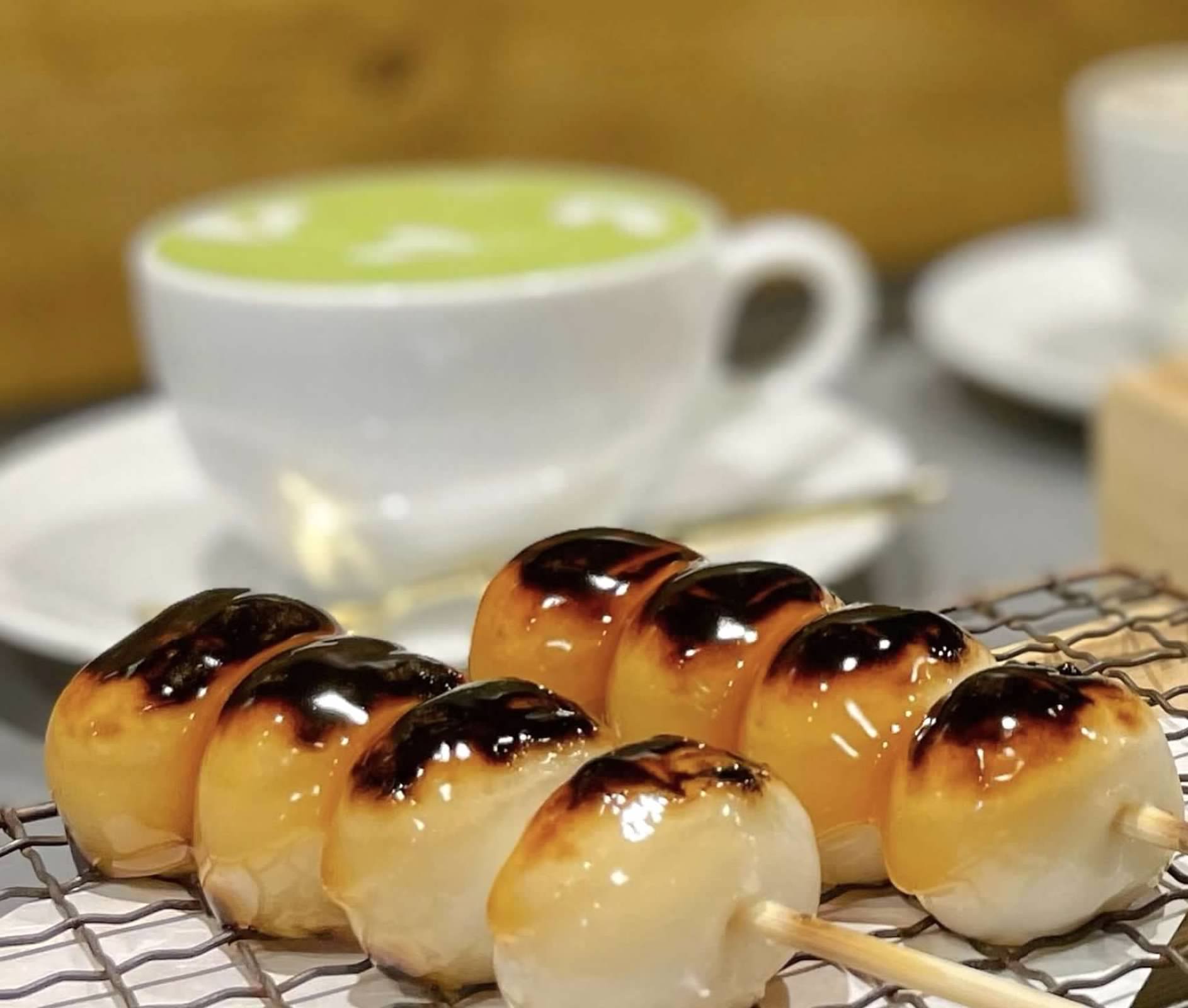 茶寮和香菜-京都咖啡店- 高台寺美食口袋名單必收藏-お団子とかき氷-抹茶拿鐵-日本烤糰子-ほうじ茶-京都お団子-茶寮-京都茶寮-京都咖啡-京都烤糰子-京都口袋名單咖啡店-京都必喝抹茶拿鐵