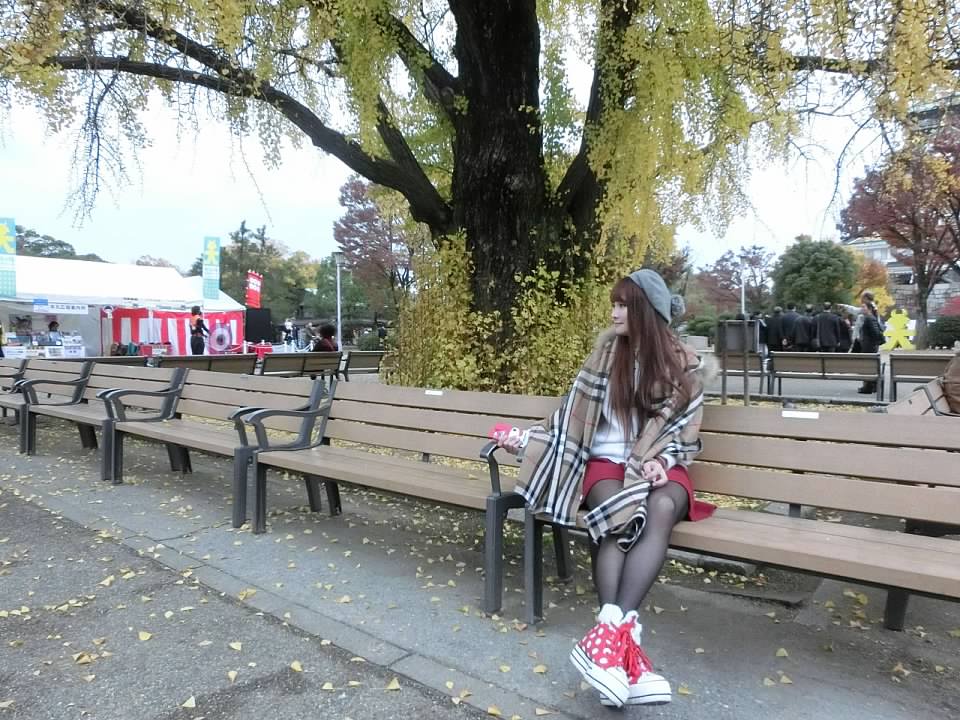 大阪城公園賞楓葉- 銀杏滿開超美 -自駕大阪-NHK-大阪景點推薦-goodspoon-交通攻略-
