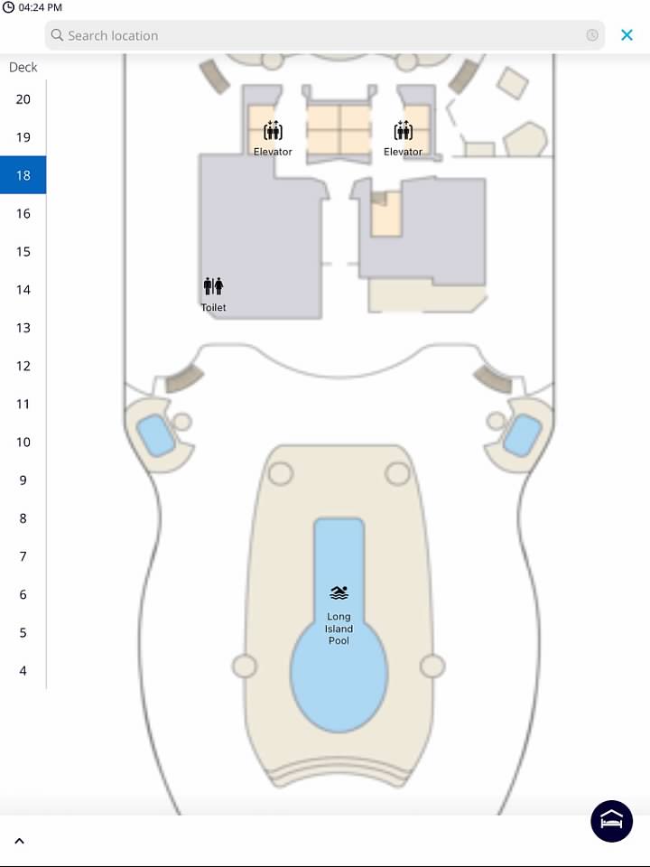 Msc seashore deck plans with bathrooms msc cruises cruise critic