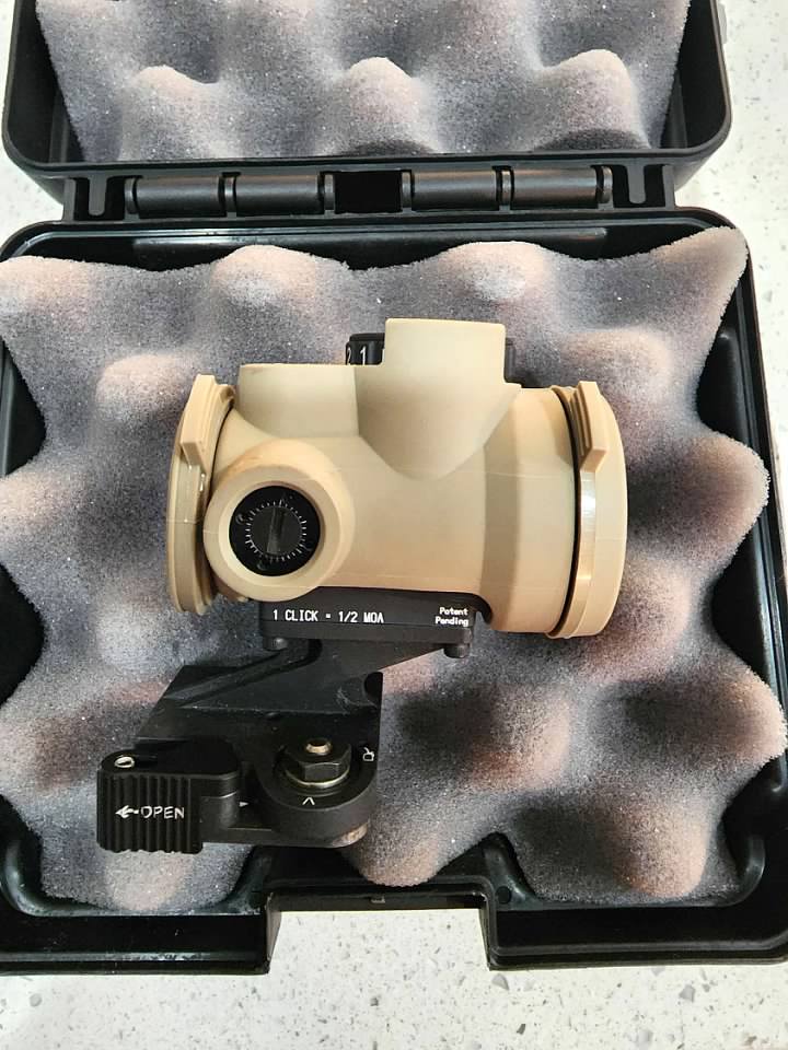 Optics - Trijicon MRO with LaRue Mount and TD FDE Cover | Sniper's