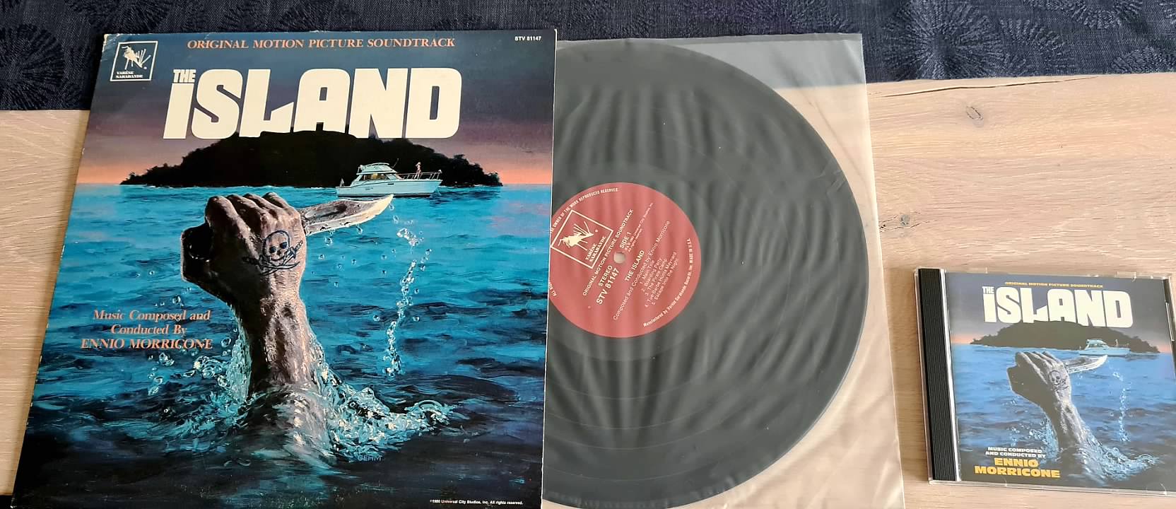 Ennio Morricone: THE ISLAND (Varèse Sarabande CD and LP)