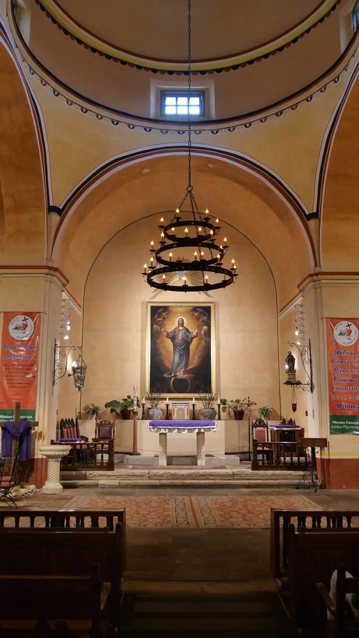 Interior of Mission Concepcin