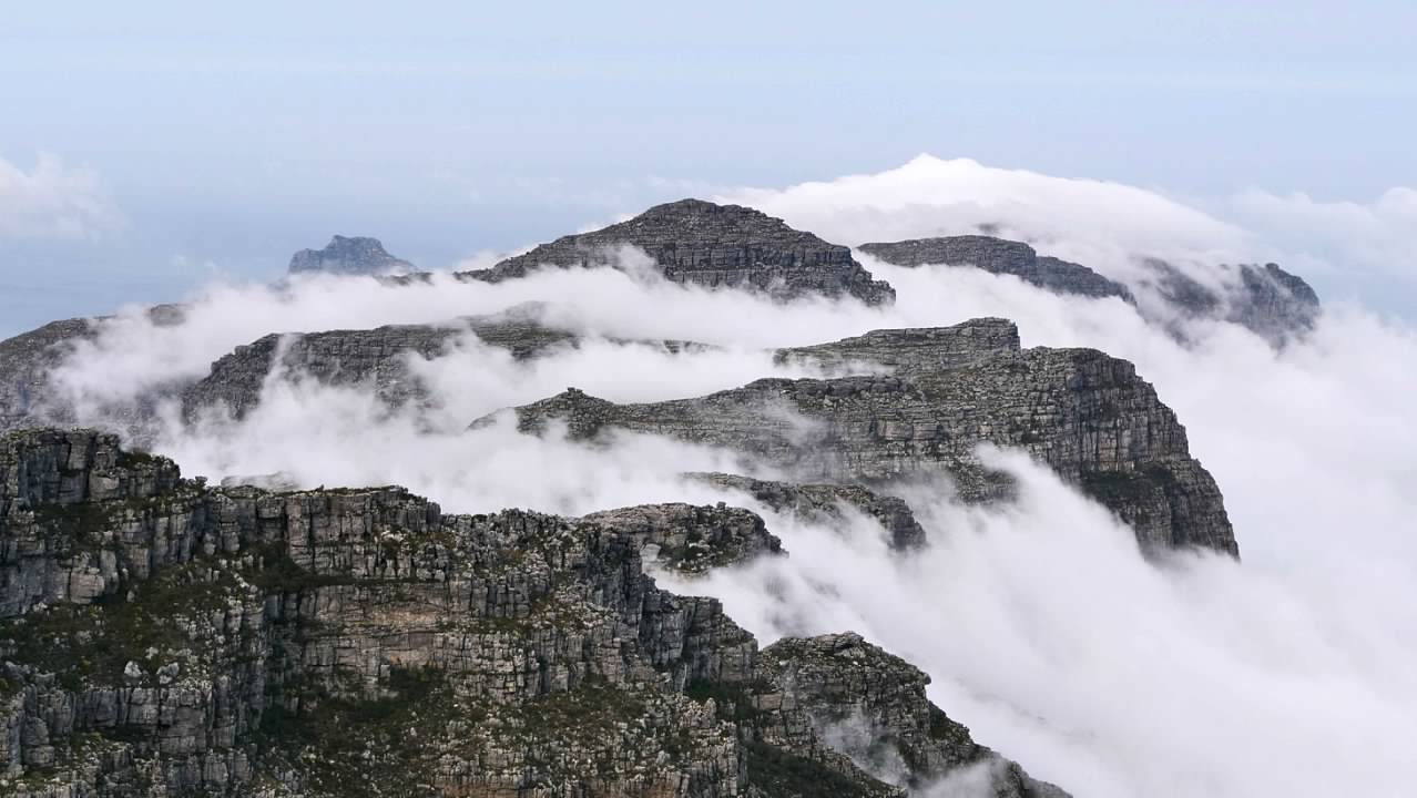 Looking south toward the Cape of Good Hope from Table Mountain