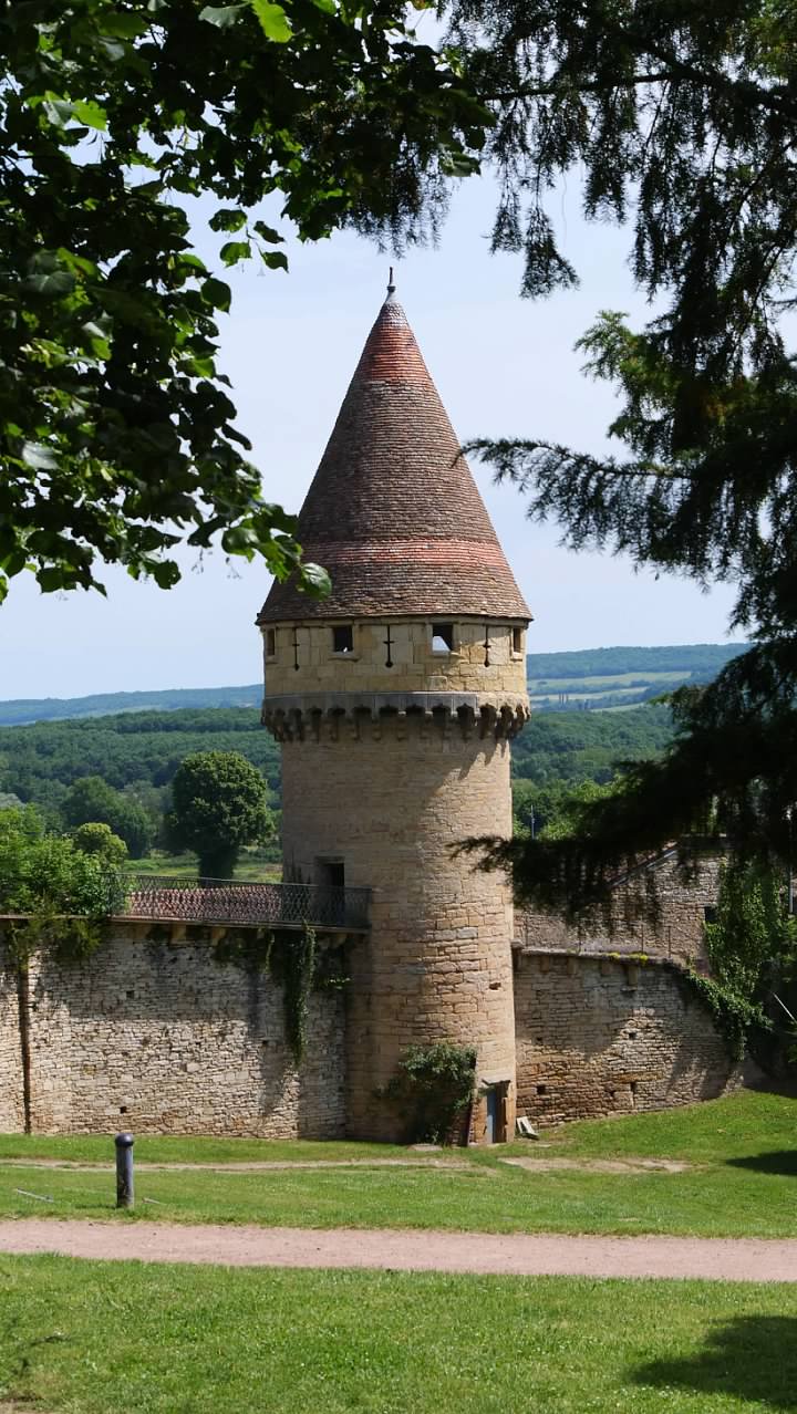 One of the towers from the Abbey walls