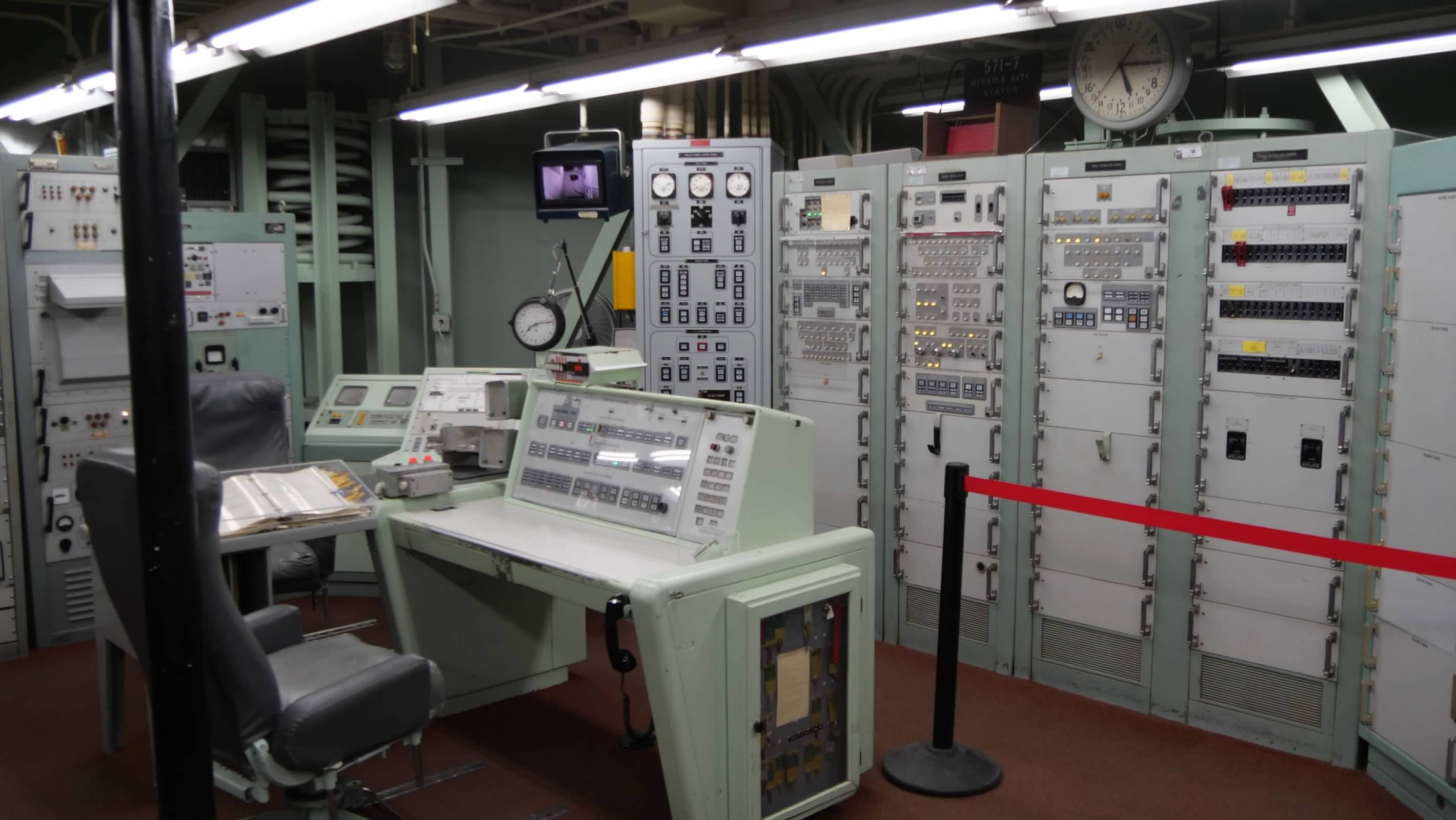 The missile command center