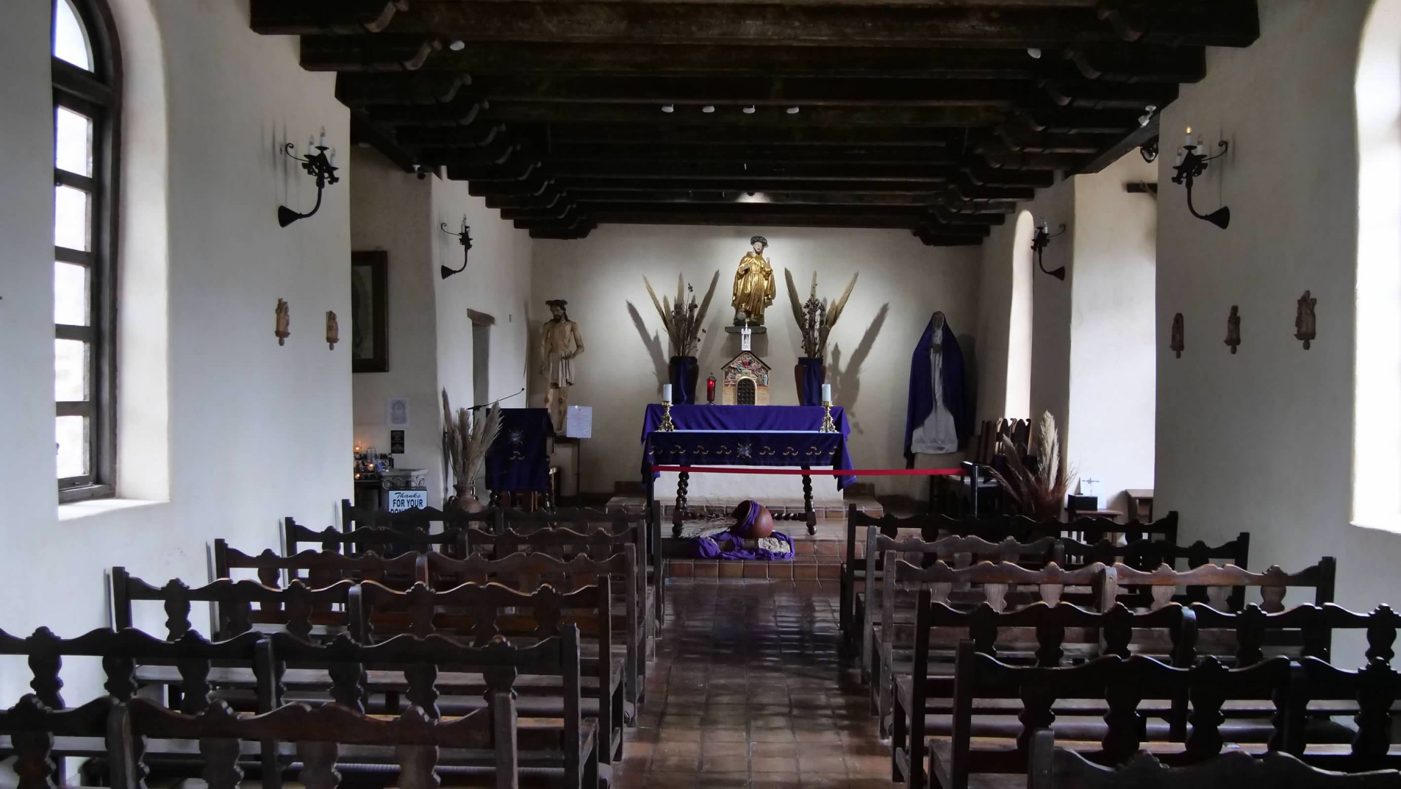 Interior of Mission Espada