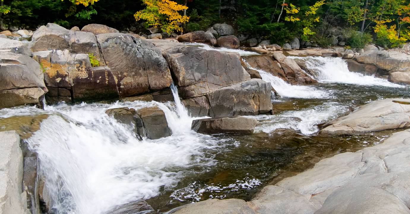 Lower Falls on the Swift River