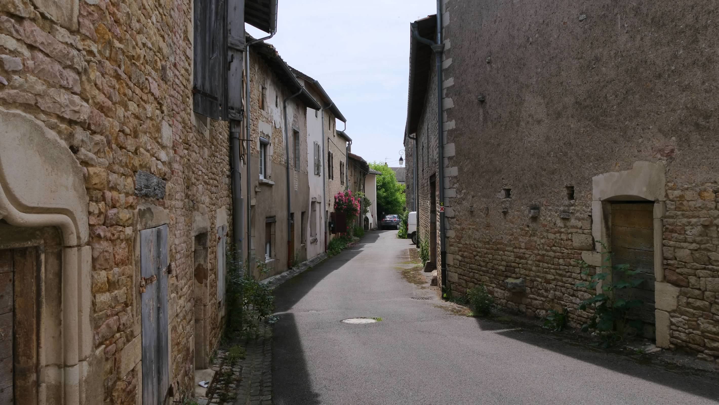 The streets of Uchizy
