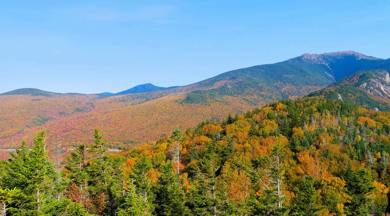 The White Mountains in autumn