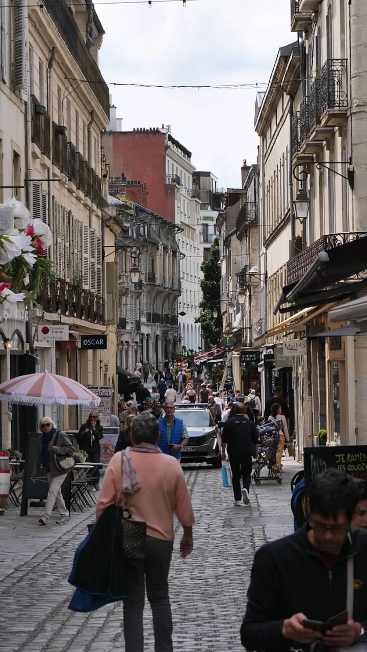 The streets of Dijon