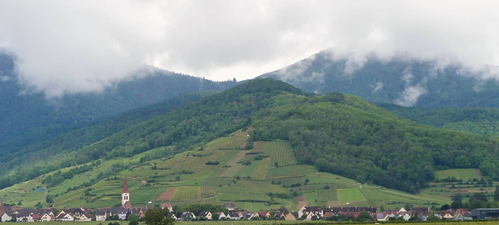 Misty mountains