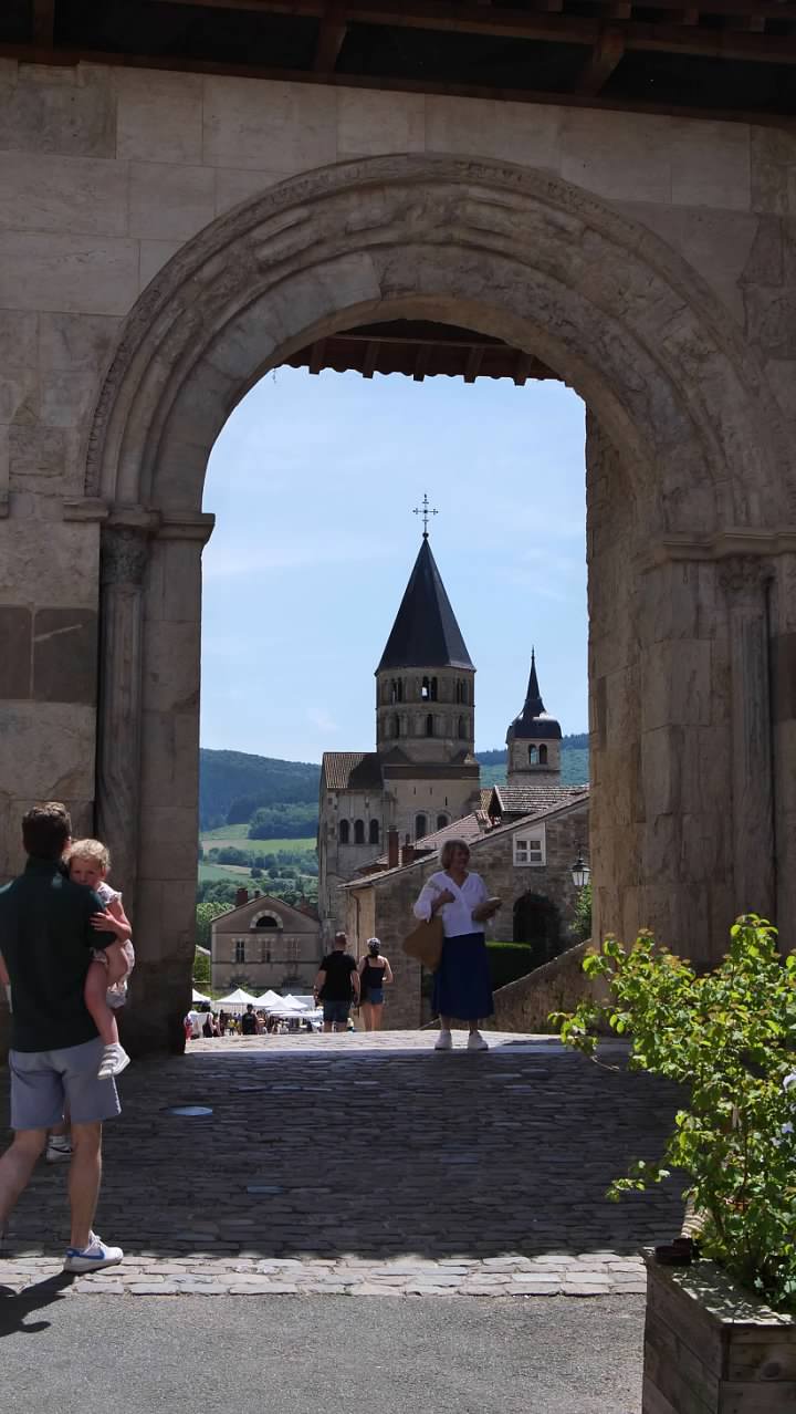 The abbey gates