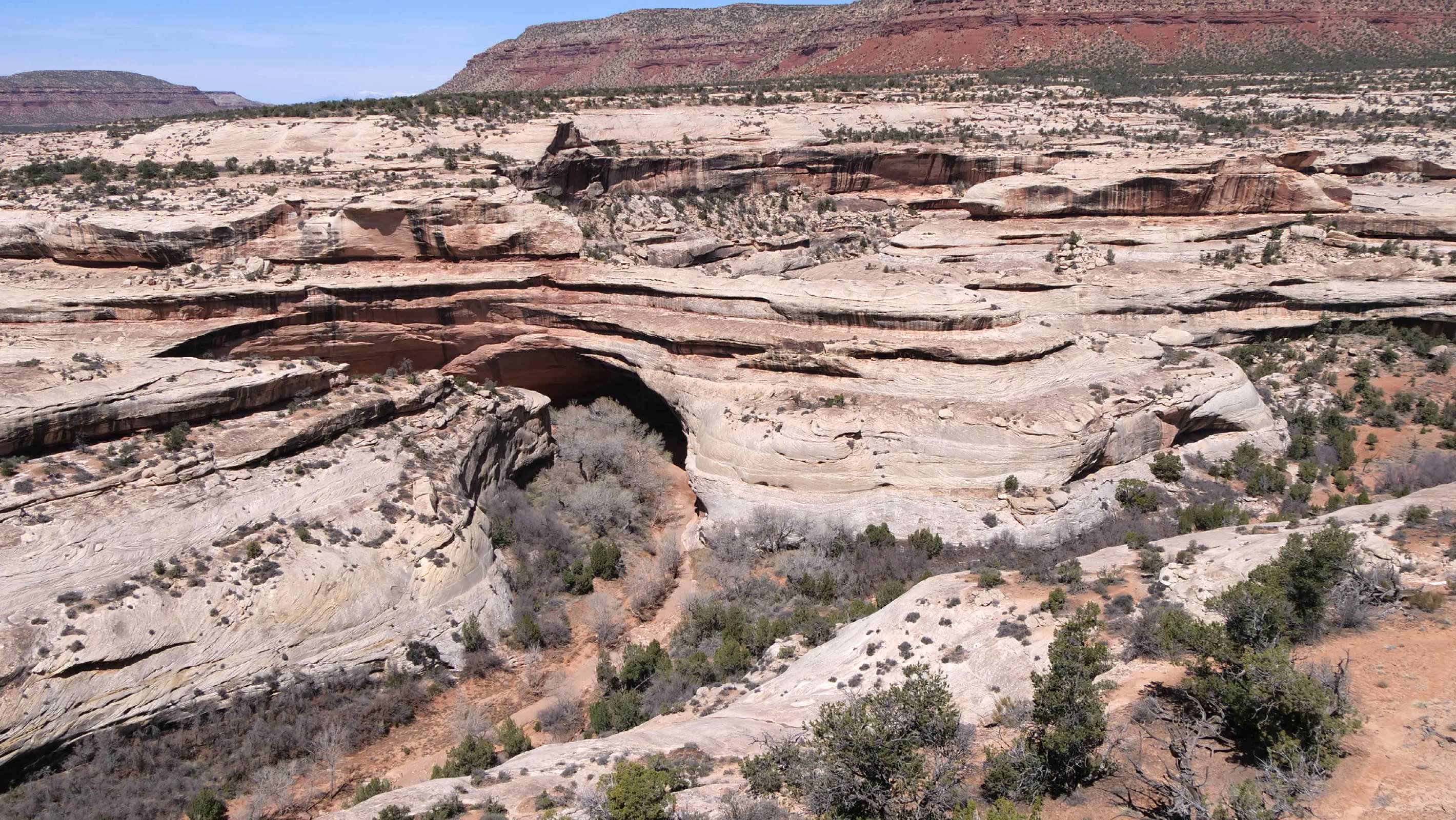 Kachina Bridge, seen from the overlook