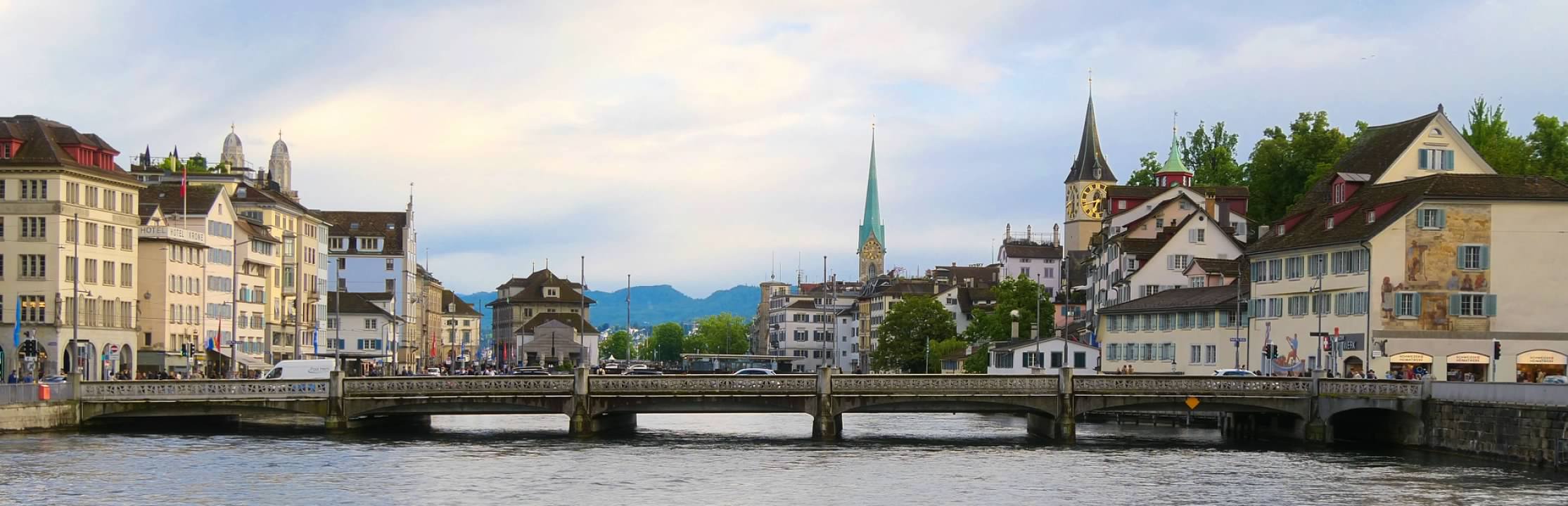 The Limmat River in Zürich