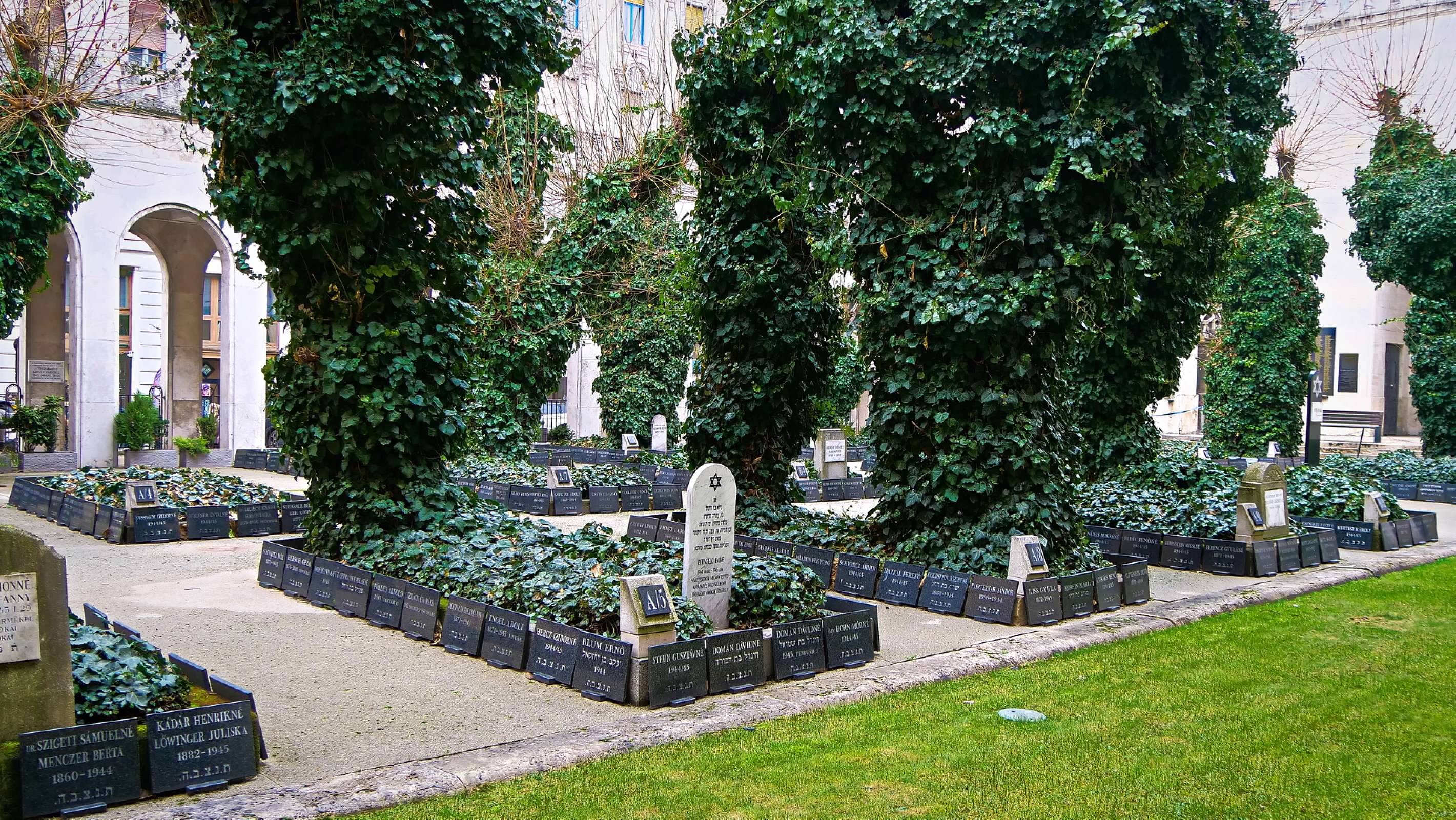 Mass graves of the victims of the Budapest Ghetto