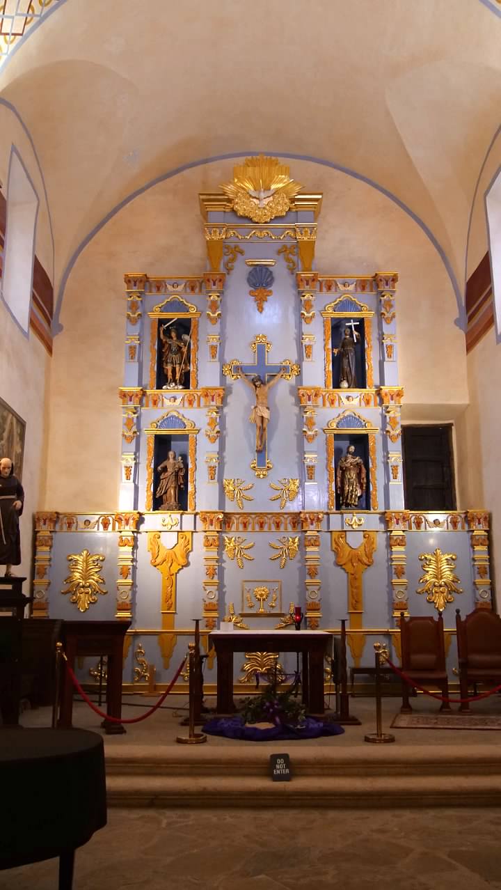 Interiof of Mission San Jos