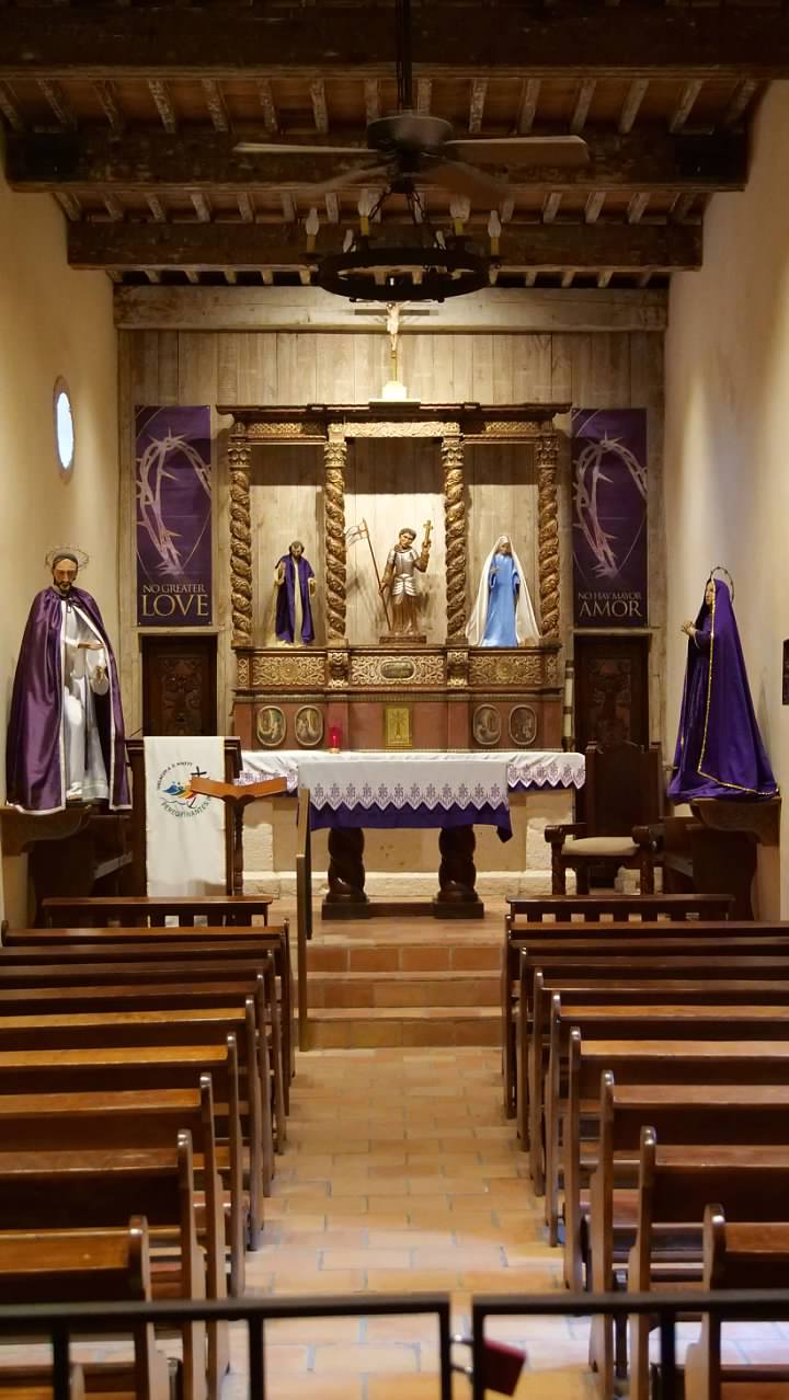 Interior of Mission San Juan