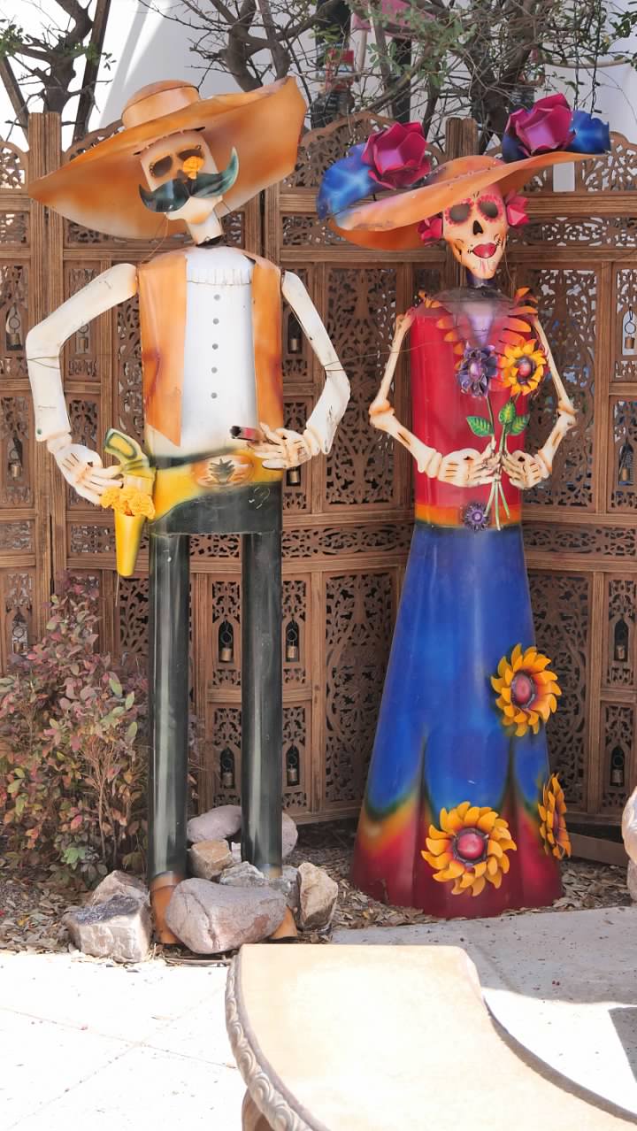 Sculptures in Tubac