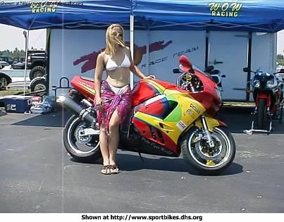 ZX-9R model specs: Horsepower, Performance, Weights, & Capacities